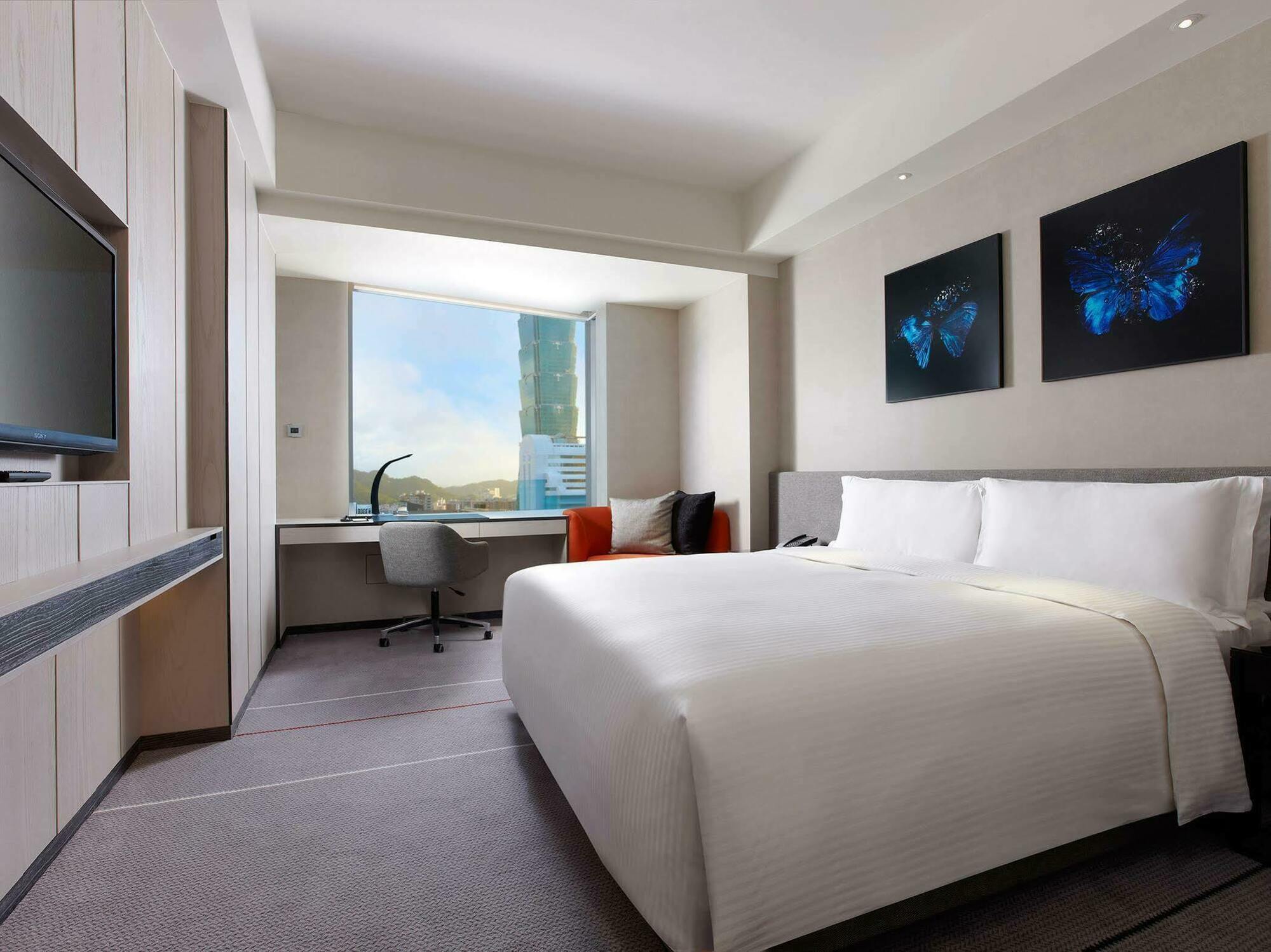 Humble House Taipei, Curio Collection By Hilton Hotell Exteriör bild Deluxe Room